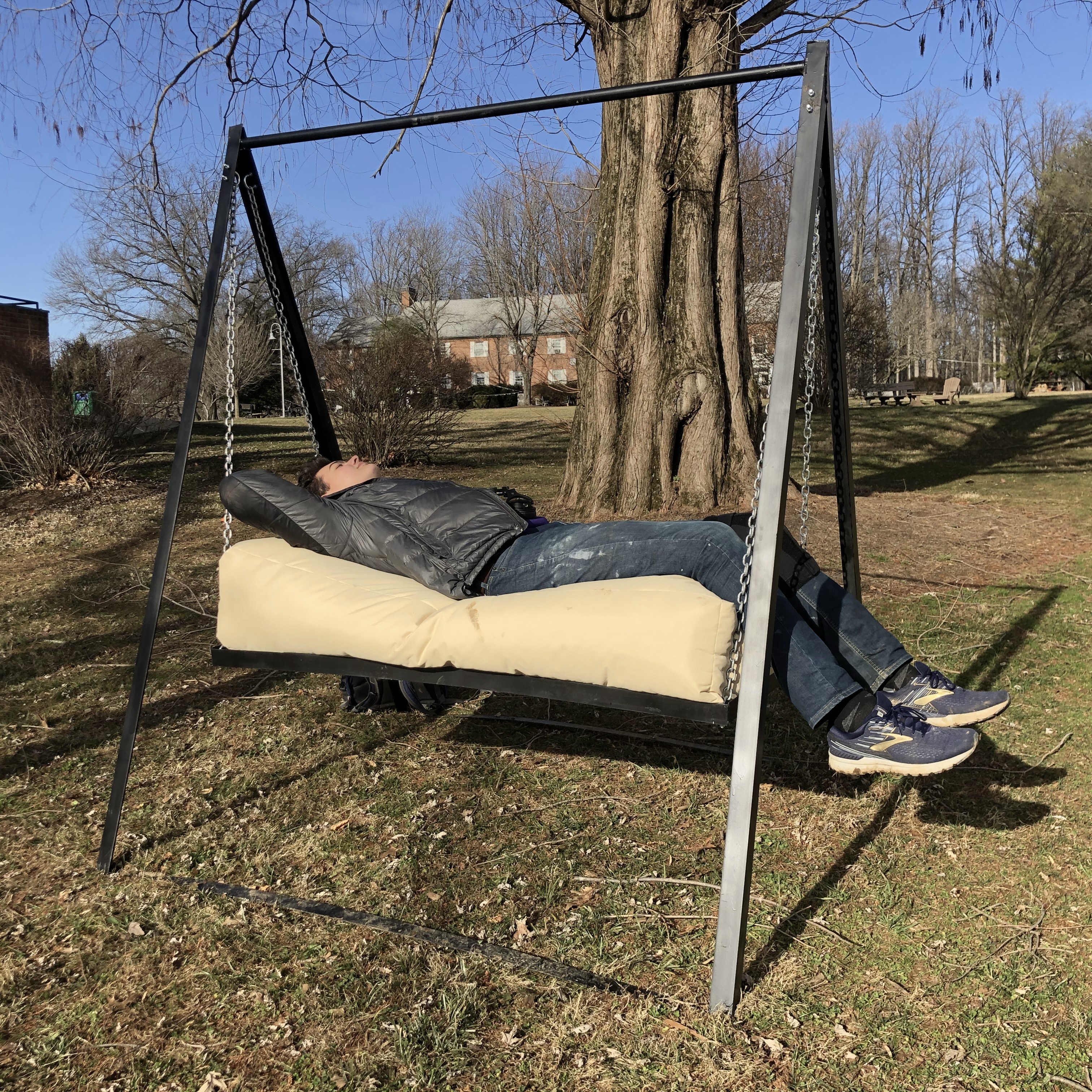 Welded Swinging Bench