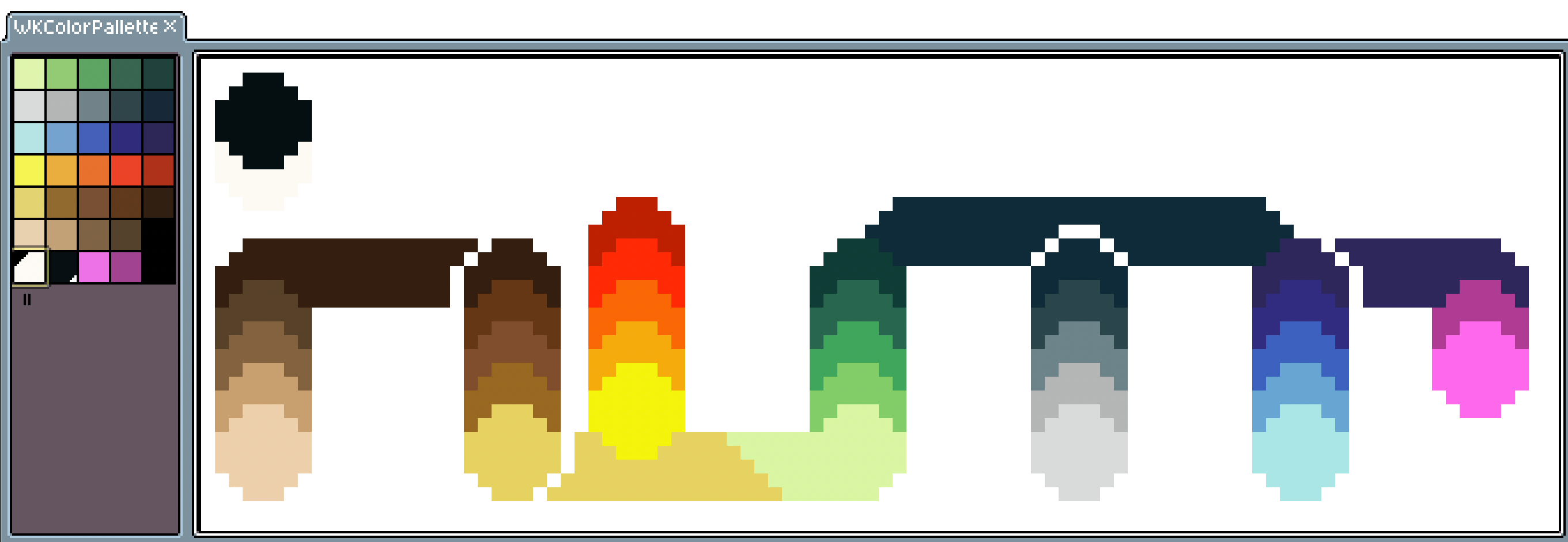 WildeKey color palette